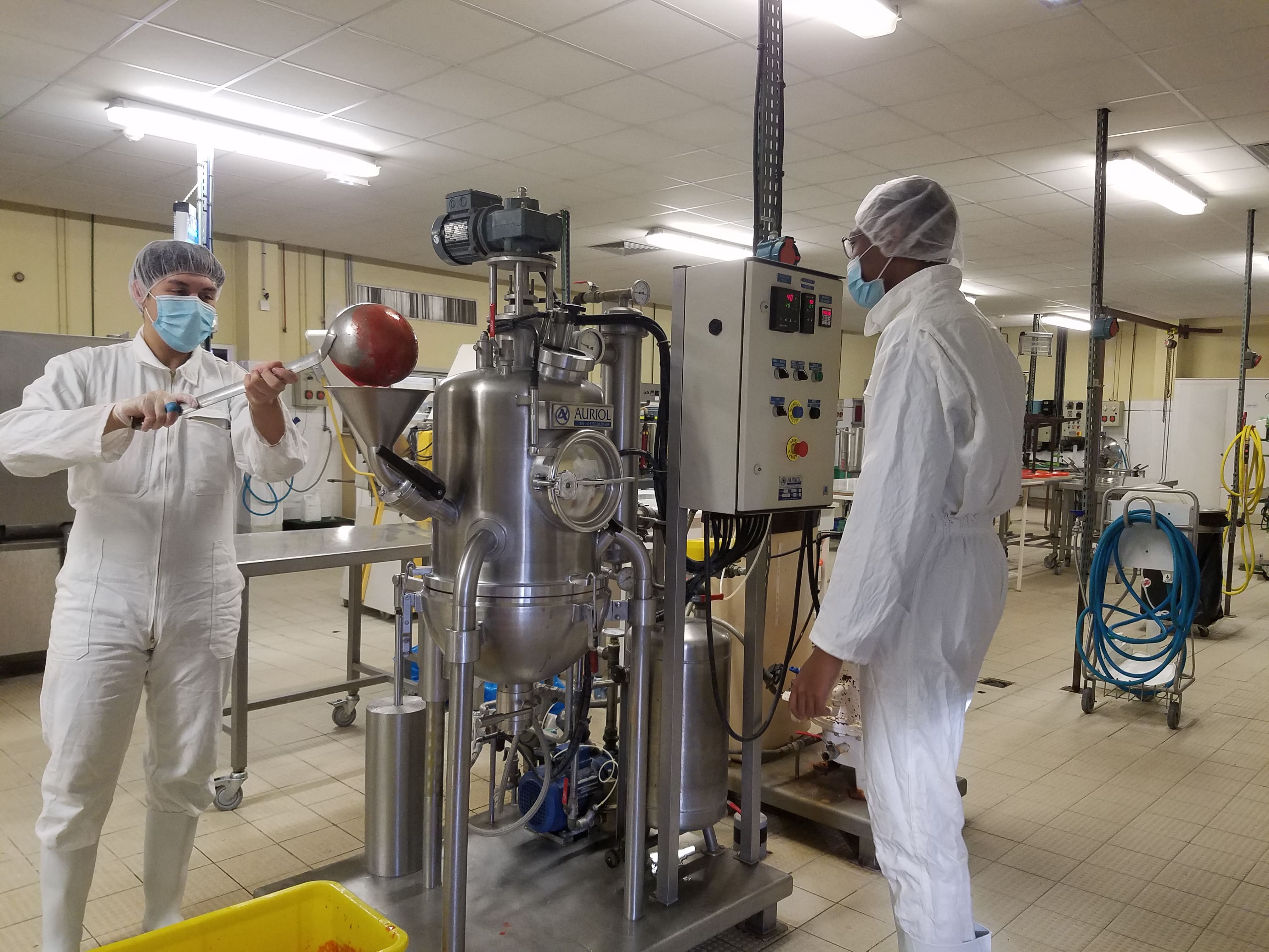 Activité au lycée agricole de Théza